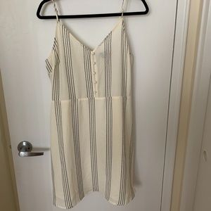 Dynamite Black and Beige Dress